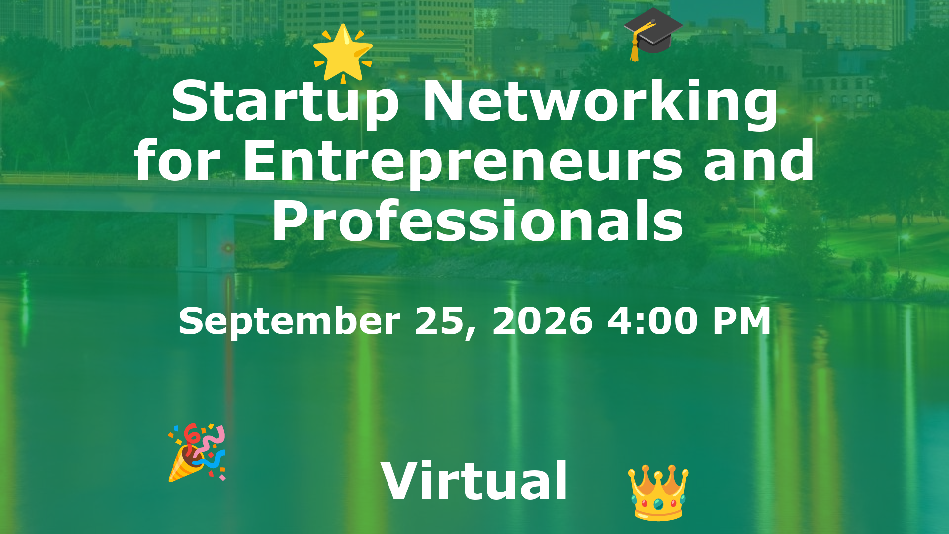 Startup Networking for Entrepreneurs and Professionals event image
